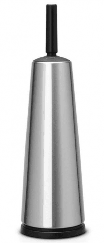 WC kefa s držiakom Brabantia matná oceľová