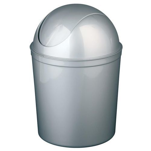 Kôš na smeti okrúhly Swing 5 l strieborný