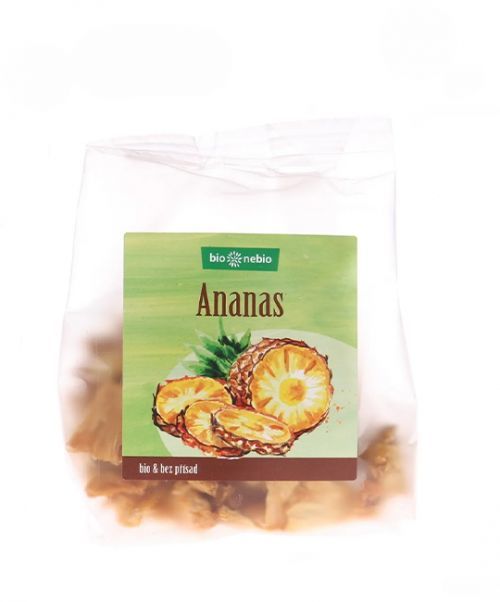 Sušený ananás BIO BIONEBIO 80 g