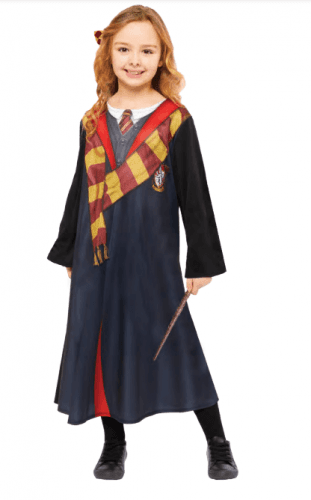 Amscan Detský plášť - Hermiona Granger Veľkosť - deti: 6 - 8 rokov