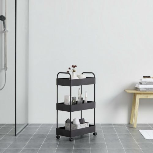 Regál Na Kolieskach Sandro Čierny