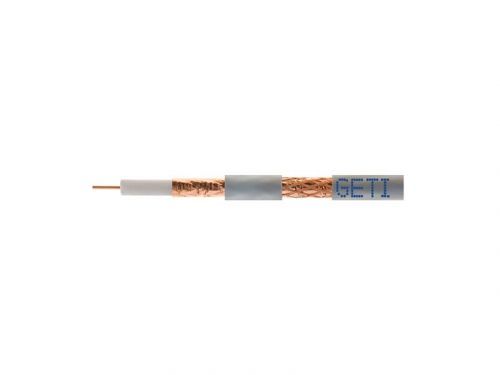 Koaxiálny kábel Geti 125CU PVC (100m cievka)