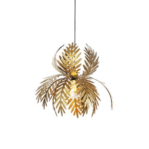Vintage hanglamp goud - Botanica
