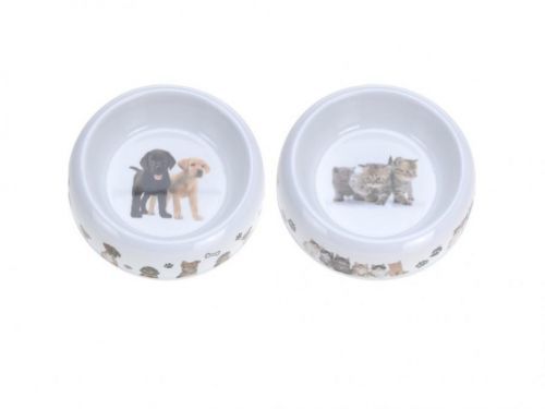 Miska pre psa 18cm melamín rôzne motívy