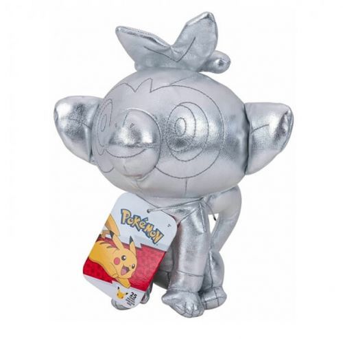 BOTI Pokémon plyšák Grookey Silver Version 20 cm