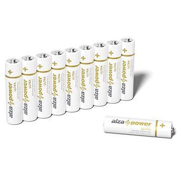 AlzaPower Ultra Alkaline LR03 (AAA) 10 ks v eko-boxe