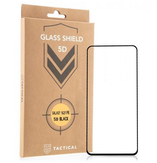 TACTICAL GLASS SHIELD 5D SKLO PRE SAMSUNG GALAXY S21 FE 5G BLACK