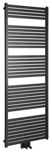 AQUALINE - TONDI vykurovacie teleso 600x1690 mm, stredové pripojenie, čierna matná DT496T