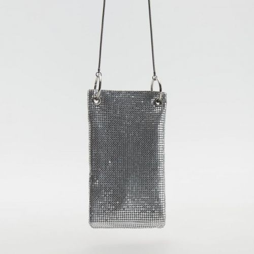 Reserved - Ladies` handbag - Strieborná