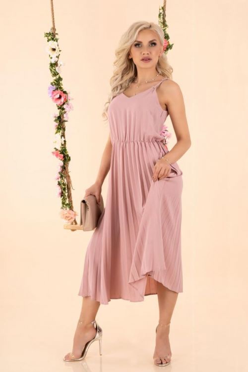 Dámske šaty model P43931 - Merribel prášok S