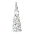 Vianočné dekorácie Bizzotto  CONO FOREST BIANCO H40