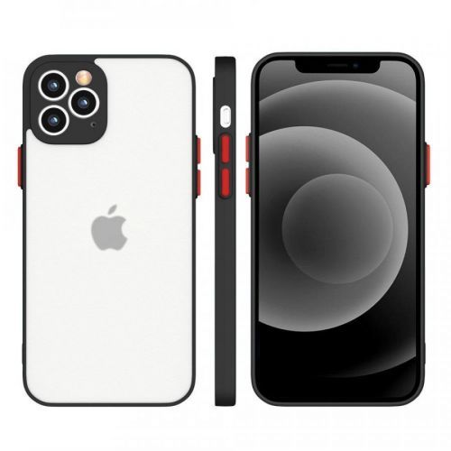 Silikónové flexibilné puzdro Milky Case pre Apple iPhone 13 - Čierna KP11785