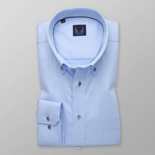 Pánska košeľa slim fit svetlo modrá 13322