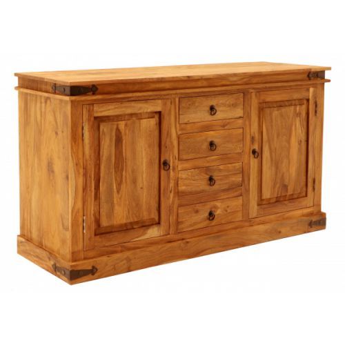 indickynabytok.sk - Komoda Jali 160x90x45 indický masív palisander