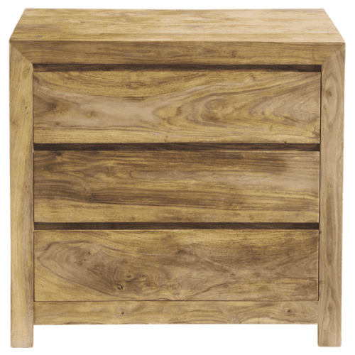 indickynabytok.sk - Komoda Gani 90x80x45 indický masív palisander