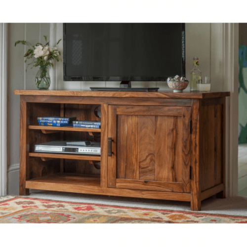 indickynabytok.sk - TV stolík Rami 120x60x45 indický masív palisander