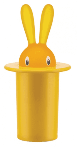 Držiak špáradiel Magic Bunny Alessi žltý