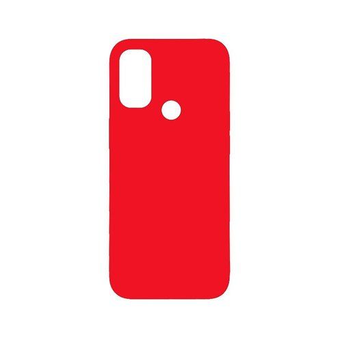 mobilNET silikónové puzdro Motorola Moto E40, červené, Pudding