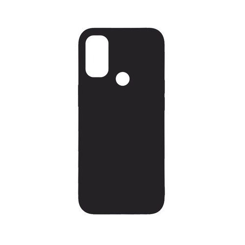 mobilNET silikónové puzdro Motorola Moto E40, čierne, Pudding