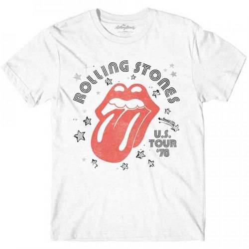 The Rolling Stones tričko Aero Tongue Biela XXL
