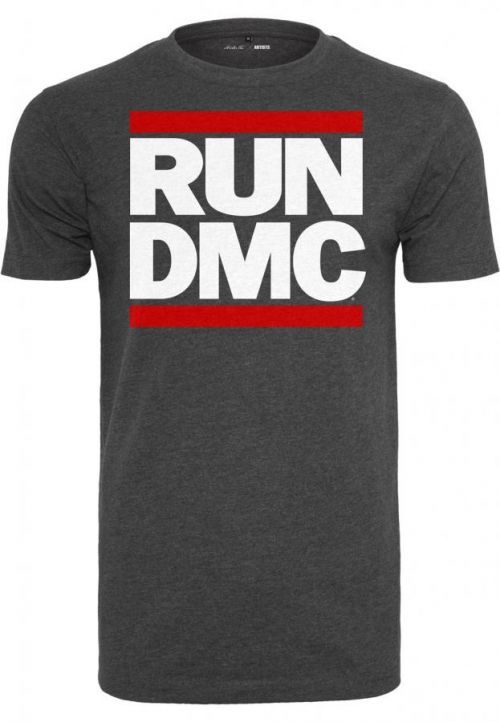 Run-DMC tričko Logo Šedá XXL
