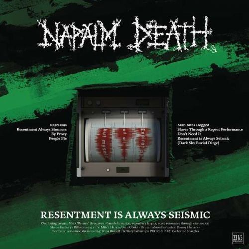NAPALM DEATH - Resentment is Always Seismic -, Vinyl