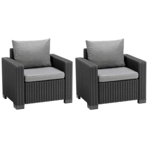 Ambia Garden SADA LOUNGE KRESIEL, plast, textil