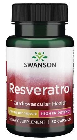 Swanson resveratrol 250 mg 30 kapsúl