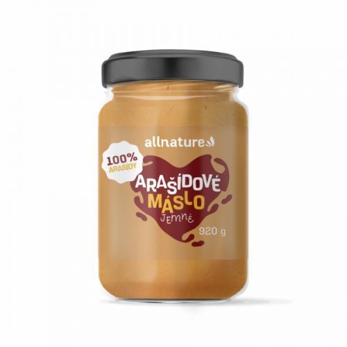 ALLNATURE Arašidové maslo jemné 920 g