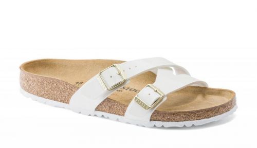 Birkenstock Yao Balance White Patent Narrow biele 1014957