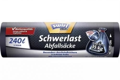 SWIRL VRECIA PROFI NA TAZKY ODPAD 240L / 5KS 6758182
