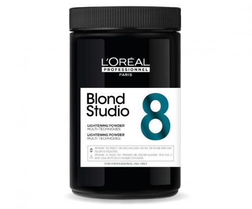 Zosvetľujúci púder s Pro-Keratínom Loréal Blond Studio 8 Multi-Techniques - 500 g - L’Oréal Professionnel + DARČEK ZADARMO