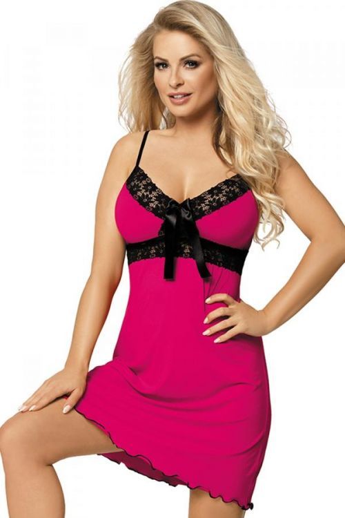Dámska košieľka Cassidy pink - DKAREN sýto ružová XS