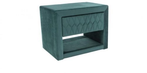 Signal Nočný stolík Azurro Velvet Farba: Bluvel 78