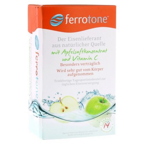 Ferrotone® Prírodný zdroj železa-Jablko s vitamínom C 14x25ml