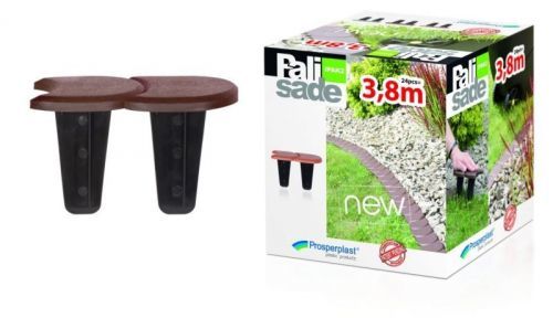 Palisada zahradní Drake hnědá 383,4 cm