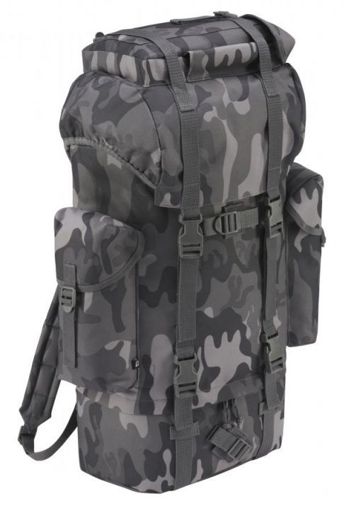 Urban Classics Nylon Military Backpack grey camouflage - One Size