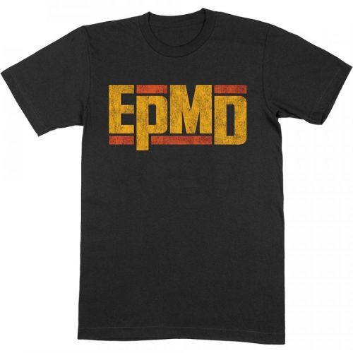 EPMD - Tričko Distressed Classic Logo - Muž, Unisex, Čierna, S