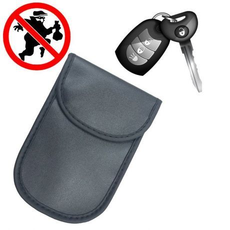 MG Signal Blocking puzdro pre blokovanie signálu ovládača auta 14x10cm, čierne
