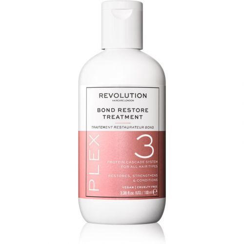 Revolution Haircare Plex No.3 Bond Hair Perfector intenzívna vlasová kúra pre suché a poškodené vlasy 100 ml