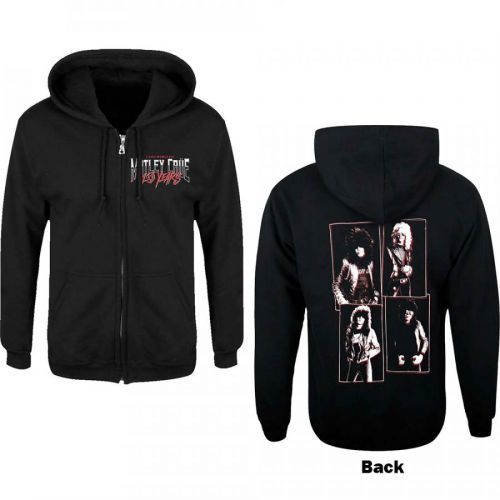 Motley Crue - Zipper 40 Years - Muž, Unisex, Čierna, S