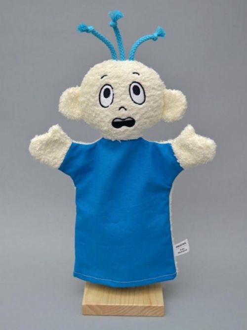 Moravská ústředna maňásek emoce  strach 30 cm