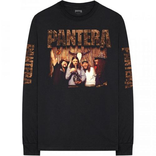 Pantera - Tričko s dlhým rukávom Bong Group - Muž, Unisex, Čierna, S