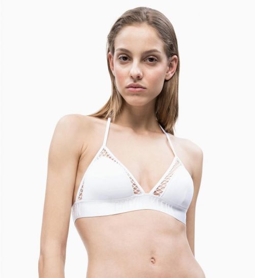 Vrchný diel plaviek KW0KW00561-143 biela - Calvin Klein biely L