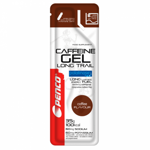 Penco Caffeine gel long trail, káva 35g