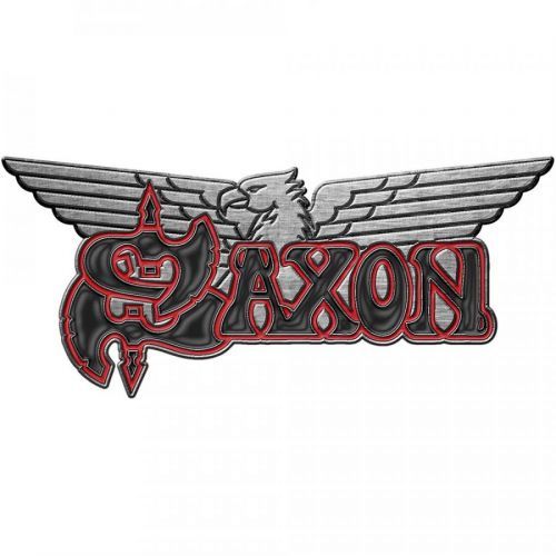 SAXON - Odznak Logo/Eagle