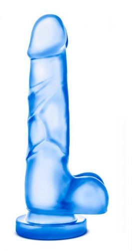 B yours Dildo s prísavkou 19,5 cm – modrá
