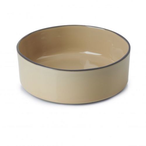 Tanier s vysokým okrajom Caractere Revol béžový 14 cm