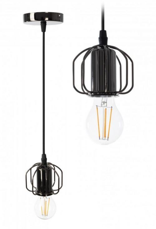 Stropní svítidlo Loft Black APP 595-1CP
