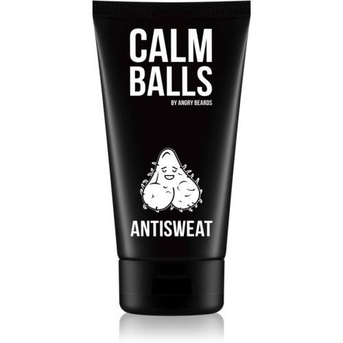 Angry Beards Antisweat Calm Balls osviežujúci dezodorant na intímne partie pre mužov 150 ml